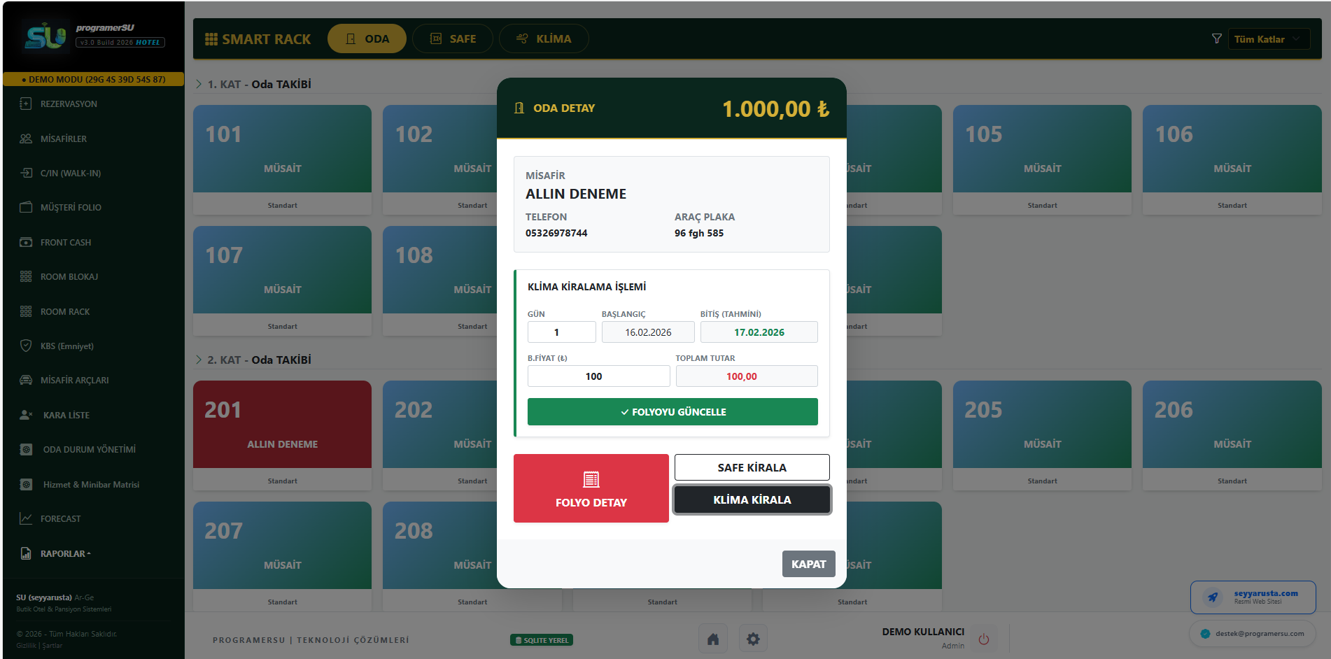 programerSU Room Rack